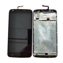 For HomTom HT6 LCD Display With Touch Screen Digitizer Assembly Add Frame Replacement 2024 - buy cheap