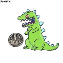 A2453-tachuelas de dinosaurio de Zinc para niños, broche de dibujos animados para camisa, abrigo, broches, accesorios de mochila, insignias de joyería de metal 2024 - compra barato