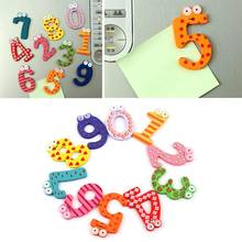 26 Alphabet Letter 10 Numbers Wooden Colorful Cartoon Magnets/Refrigerator sticker/cute Magnetic Sticker Household Supply F X7I3 2024 - buy cheap
