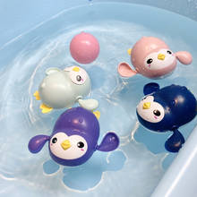 Baby Bathroom Play Water Bath Toys Small Penguin Children Bath Water Spray Toys Kids Infant Bath Shower Creative Gifts Hot Sale 2024 - buy cheap