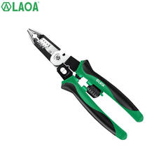 LAOA Multifunctional Electrician Pliers Long Nose Pliers Professional Wire Stripper Cable Cutter Terminal Crimping Hand Tools 2024 - buy cheap