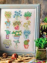 small potted flowers 31-39 Cross Stitch Kit Packages Counted Cross-Stitching Kits   Cross stich Painting Set 2024 - buy cheap