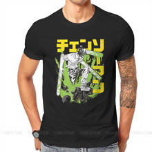 Homem motosserra denji makima aki manga tshirt para homem legal guerreiro macio lazer camisolas t camisa de alta qualidade na moda fofo 2024 - compre barato