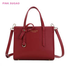 Pink Sugao Luxury Handbags Women Bags Designer Crossbody Bag For Women Leather Shoulder Bag 2019 Tote Bag High Quality hand bag 2024 - buy cheap
