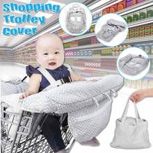 Foldable Baby Supermarket Shopping Cart Cover Baby Safety Seats Kids Chair Mat Anti-Stain Dirty For Shopping Troller High Chair 2024 - buy cheap