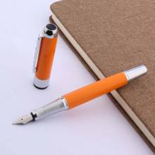 High Quality Jinhao 250 Orange Gift Fountain Pen Stationery Office School Supplies Writing 2024 - buy cheap
