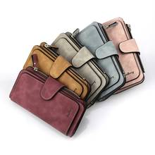 Weysfor Vogue Leather Women Wallets Coin Pocket Hasp Card Holder Money Bags Casual Long Ladies Clutch Phone Wallet Women Purse 2024 - buy cheap