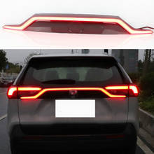 Para para toyota rav4 2019 2020 vermelho preto amortecedor traseiro refletor led cauda parar luz de freio do carro 2024 - compre barato