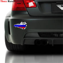 Three Ratels FTC-1110 The Russian Flag Motif External Vinyl Car Sticker For Peugeot 206 407 307 5008 308 2008 3008 207 407 408 2024 - buy cheap