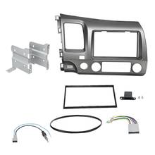 Car Radio Fascia Trim Kit, 2 Din Dash Panel DVD Frame Install Kit for Honda Civic 2006 2007 2008 2009 2010 2011 2024 - buy cheap