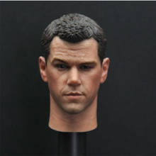 1/6 Male Head Sculpt Model Matt Damon Dark Colored Skin F 12" Figure Body Doll 2024 - buy cheap