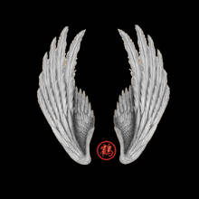 Angel's wings Iron On Transfer Vinyl Heat Transfer Patches wholesale For Clothes Patch Thermo Stickers On Clothes Badges 2024 - buy cheap