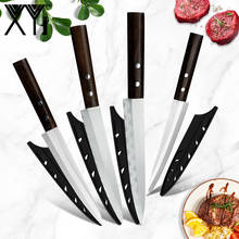 XYj 8 inch Stainless Steel Sashimi Knife Salmon Sushi Raw Fish Slicing Left Right Hand Knife Japanese Style Knives Kitchen Tools 2024 - buy cheap