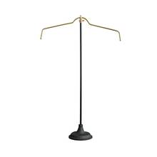 Original Industrial Style Vintage Brass Wrought Iron Base Shirt Display Props Retractable Scarf Rack Clothes Hanger Stand Metal 2024 - buy cheap