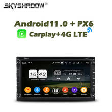 PX6 Car DVD Player DSP TDA7851 IPS Android 11 4GB RAM + 64GB ROM GPS Google map RDS Auto Radio Wifi Bluetooth 5.0 For universal 2024 - buy cheap