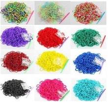 600 bands+24 S-Clips/pack Elastic Rubber Family Candy Colorful Bracelet Loom Bands Multy DIY Silicone Refills sxgetr jewelry  2024 - buy cheap