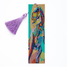 dinosaur Diamond Painting Bookmark Diamond Embroidery Craft Tassel Book Marks for Books Christmas Gifts 2024 - buy cheap