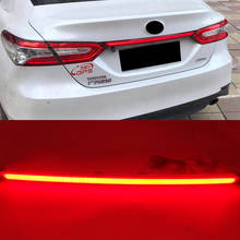 Luz LED trasera intermitente para parachoques trasero de coche, Reflector de luz de freno roja, señal de giro para Toyota Camry 2018, 2019, 2020, 1 ud. 2024 - compra barato