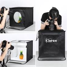 Softbox de estudio fotográfico de escritorio, tienda de fotografía portátil plegable ajustable con modulador de luz, 40cm, 16x16 pulgadas 2024 - compra barato