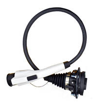J1772 32A однофазный ev автомобильный зарядный кабель Тип 1 к Type 2 ev зарядное устройство Электрический автомобильный зарядный адаптер 1 метр 2024 - купить недорого