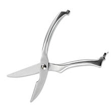 Stainless Steel Kitchen Scissors Poultry Kitchen Chicken Bone Scissor With Safe Lock Cutter Shear Cut Duck Fish Meat Chef Tool 2024 - buy cheap