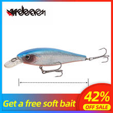 ARDEA Fishing lure Minnow hard bait 100mm 17.3g floating deep diving perch lure wobbler crankbait plastic lure 2024 - buy cheap