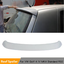 Rear Roof Spoiler Wing for Volkswagen VW Golf 4 IV MK4 Standard R32 1998 - 2004 PU Unpainted Grey Window Lip Spoiler 2024 - buy cheap