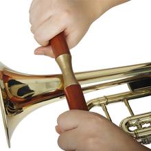 Punho de madeira rolo de pressão da tubulação chapa metálica ferramentas reparo saxofone trombone trombone folha metal instrumento reparo 2024 - compre barato