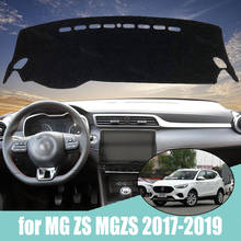Capa de painel automotivo, cobertura para painel de automóveis mg zs mgzs 2017 a 2019 2024 - compre barato
