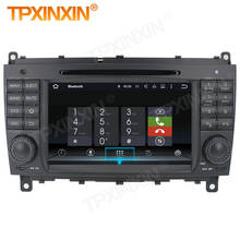 1 Din Carplay Android Radio Receiver Multimedia Stereo For Mecerdes Benz CLK W209 2004 2005 C W203 2006 2007 Recorder Head Unit 2024 - buy cheap
