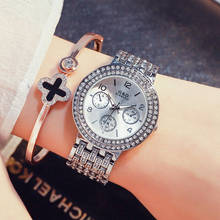G & D-relojes de marca de lujo para mujer, pulsera con diamantes de imitación, relojes de cuarzo a la moda, femenino, 2019 2024 - compra barato