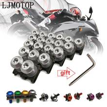 Tornillos de carenado de motocicleta de uso General, Clips de carrocería, pernos de resorte para HONDA Black SpiRit CBR650R NC750 S/X CB1100/GIO special 2024 - compra barato