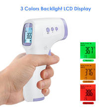 Digital Infrared Thermometer Forehead Ear Non-Contact medical Termometro LCD Body Fever Baby Adult Temperature 2024 - buy cheap