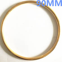 300pcs/lot Large ring 90mm O Ring 5mm thickness GOLD Plated Backpack Collar Harness Ring diy handmade Bag Parts Accessories 2024 - buy cheap