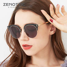 ZENOTTIC Classic Half Frame Polarized Sunglasses For Women Driving Sun Glasses TAC Lens Fashion Shades Male Female Retro Eyewear 2024 - buy cheap