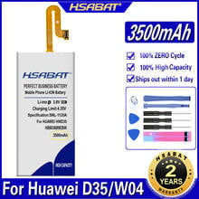 HSABAT HB603689EBW 3500mAh Мобильный телефон батарея для Huawei W04 HWD35 батареи 2024 - купить недорого