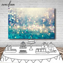 Sensfun Dreamy Polka Dot Star Light Bokeh Birthday Party Love Baby Portrait Photography Backdrop Photo Background Photocall 2024 - buy cheap