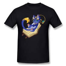 Camiseta Yuumi-Camiseta de LOL, Camisa de algodón de Liga de Leyendas, ofertas, novedad de verano 2024 - compra barato