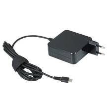 По стандартам ЕС/США Plug 65 Вт Тип-C USB-C 5V/9V/15V/20V ноутбук Мощность адаптер Зарядное устройство для Apple Mac Book Pro 12/13 конвертер адаптер питания 2024 - купить недорого