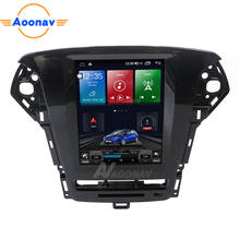 Android 10.0 6+128GB car radio For Ford MONDEO 6 2010 2011 2012 2013 car stereo auto radio GPS navigator Tesla screen 2024 - buy cheap