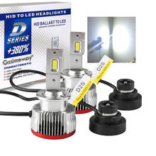 Faros delanteros LED para coche, Kit de reemplazo de luces de conversión HID, D2S, D1S, D3S, D4S, D2R, D4R, D5S, D8S, 6000K, 70W, 17200LM, 2 uds. 2024 - compra barato