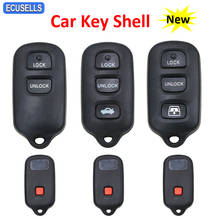 2+1/3+1 Button Remote Car Key Shell Case for Toyota Highlander 4Runner Sequoia Prius RAV4 Tacoma Camry Solara Avalon 2024 - buy cheap