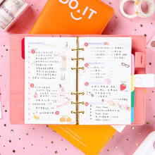 A6 Loose-leaf Book Creative Girl Heart Hand Account Book Diary Book Notepad Journals Agenda Planner Gift Set Notebook Stationery 2024 - buy cheap