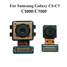 Оригинальный шлейф задней основной камеры для Samsung Galaxy C5 C5000 C7 C7000 фронтальная задняя Встроенная камера модуль запасные части 2024 - купить недорого