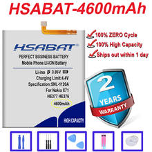 HSABAT Top Brand 100% New 4600mAh HE377 HE376 Battery for Nokia X71 3.1 Plus in stock 2024 - buy cheap
