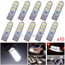 2/4/10pcs T10 LED Auto Lamp Car w5w CANBUS  2835 12SMD 6000K light emitting independent bulb excellent  turn signal light white 2024 - buy cheap