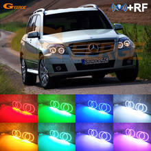 Para mercedes benz glk x204 2008 2009 2010 2011 2012 bt app rf controle remoto multi-cor rgb led anjo olhos auréola anéis kit 2024 - compre barato