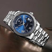 2021CADISEN New Men's Mechanical Watches Brand Luxury Automatic Watch Men Waterproof Wristwatch Man 8285 Clock relogio masculino 2024 - buy cheap