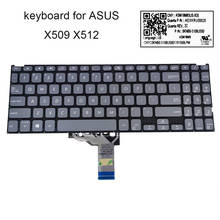 X509 EUA Teclado para notebook Asus Vivobook M509 X512 X512D X509U X509FA X509DA X509BA Inglês laptops teclados 0KNB0-5108US00 2024 - compre barato