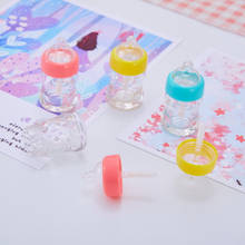 10/30/50pcs Feeding Bottle Shaped Empty Lip Gloss Tube Containers Clear Mini Refillable Lip Balm Bottles With Rubber Inserts 2024 - buy cheap
